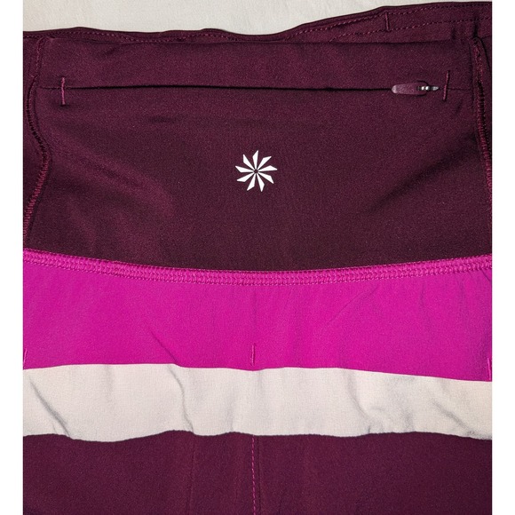 Athleta XS Shorts Athleta Running Free Colorblock 3.5” Short
Women's Pink Purple - Picture 7 of 9